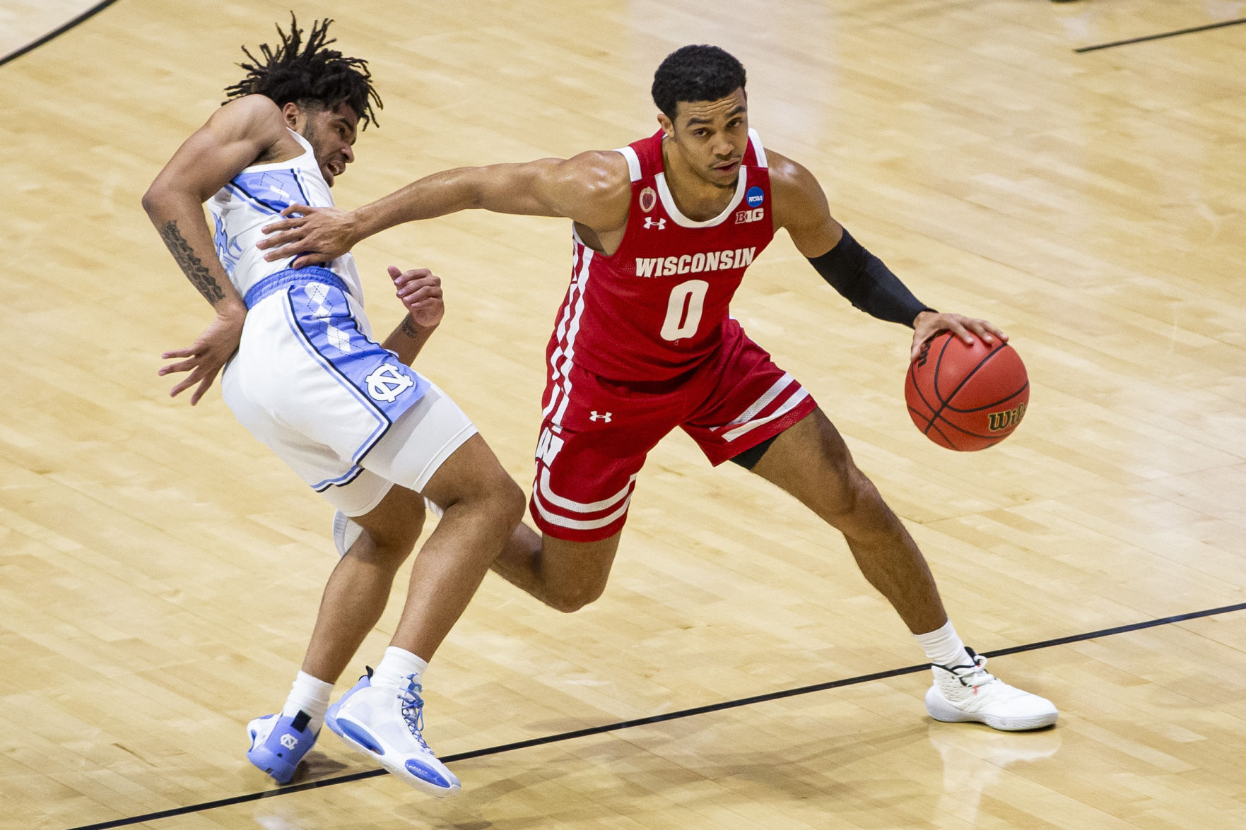 NCAA North Carolina Wisconsin Basketball